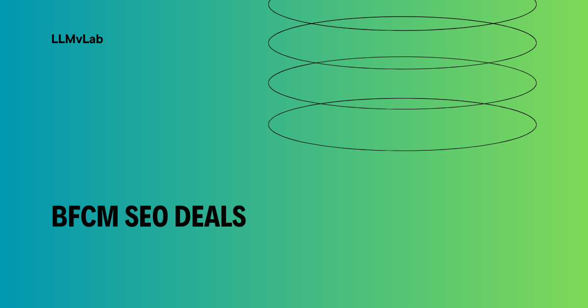 Best BFCM SEO Deals in 2026