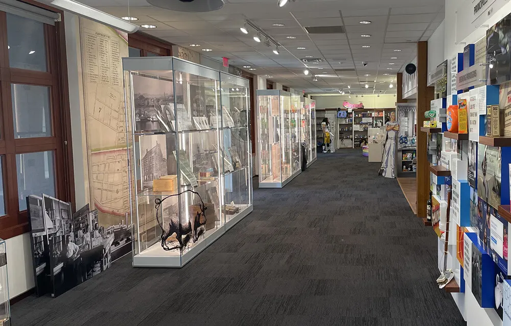 Heritage Center hallway