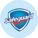 Safeguard logo in a light blue circle