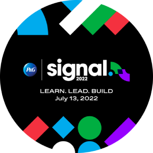 Signal 2022 poster - Learn, Lead, Build