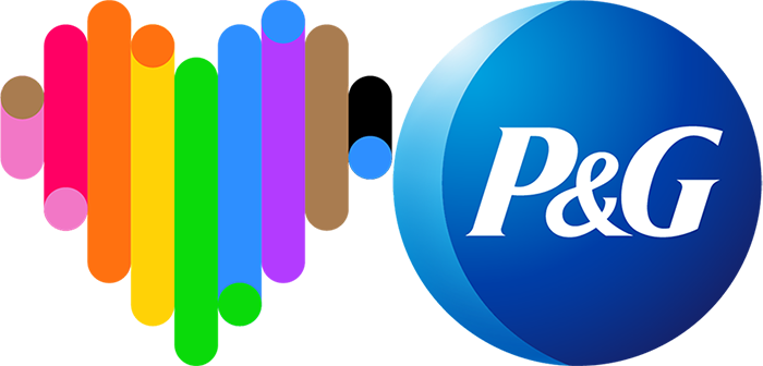 P&G LGBTQ Lead with Love logo