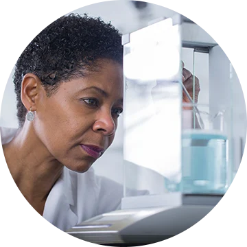 Scientist working in a laboratory