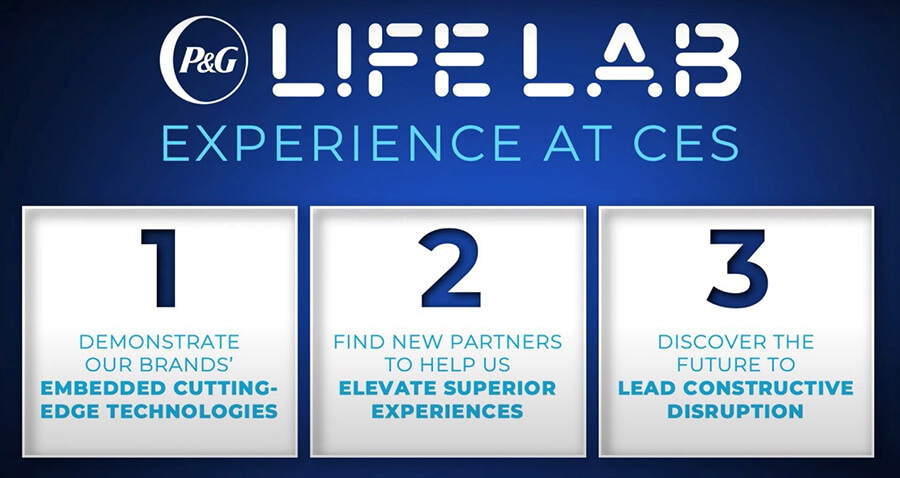 P&G LifeLab Experience at CES