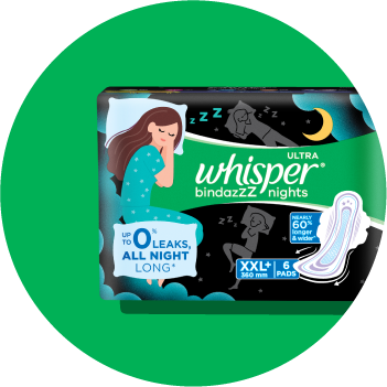 Package of Whisper Ultra Nights pads