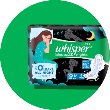 Package of Whisper Ultra Nights pads