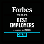 Forbes World's Best Employers Logo