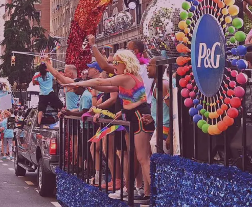 P&G pride parade