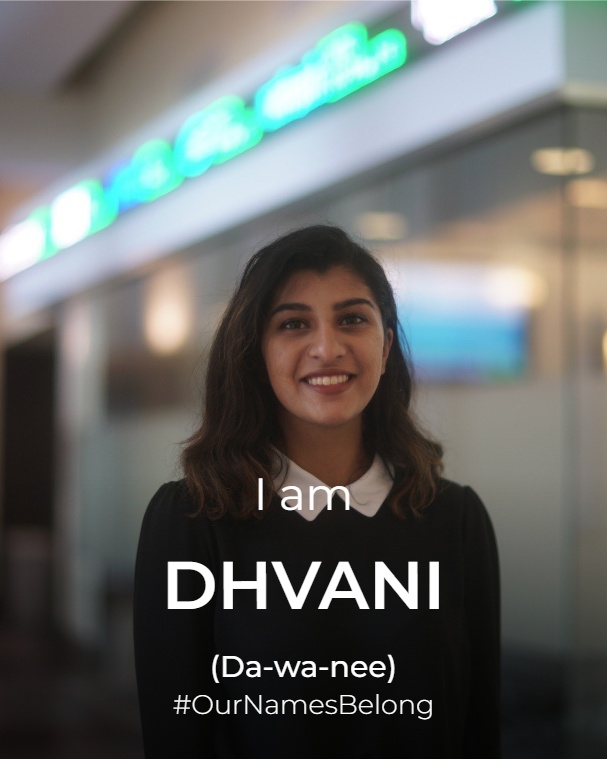 Photo of Dhvani, phonetically spelt Da-wa-neww