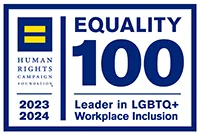 Best Places to Work for LGBTQ+ Equality. 100% Corporate Equality Index