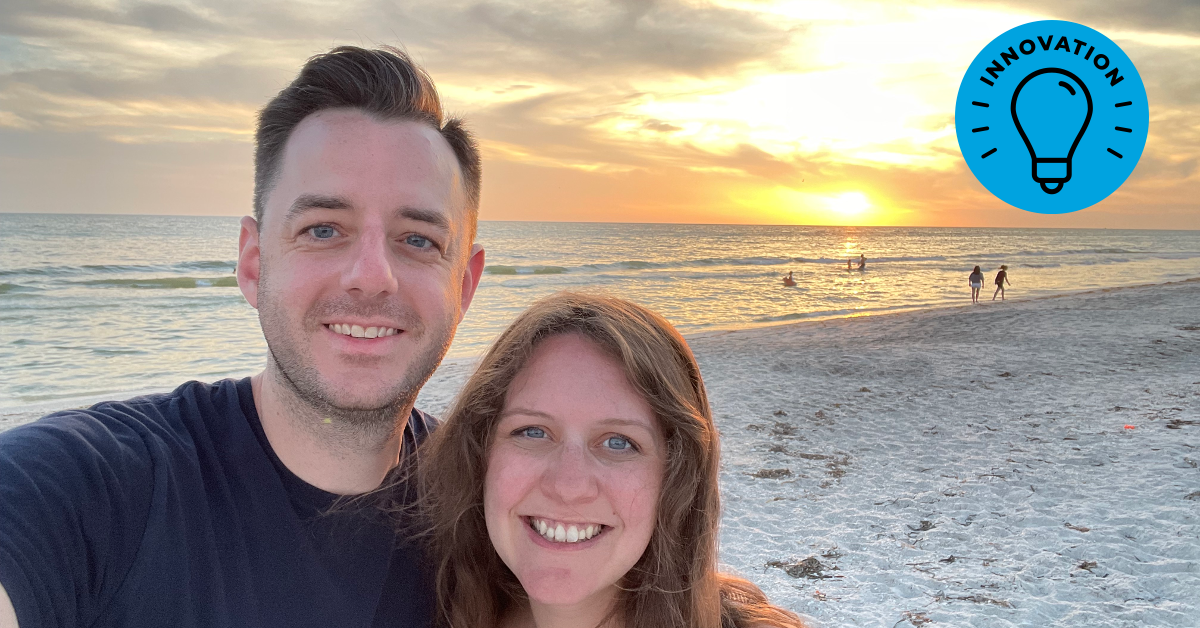 Aaron on the beach