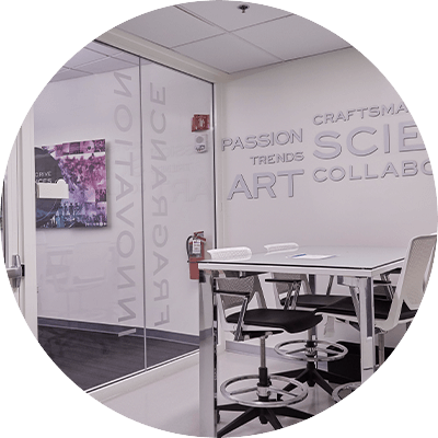 Mason Business Center Expansion - Perfume Huddle Entryway