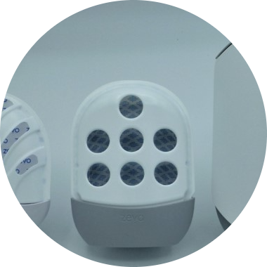 Iterations of the Zevo Flying Insect Trap.