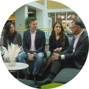 Group of people in the workplace