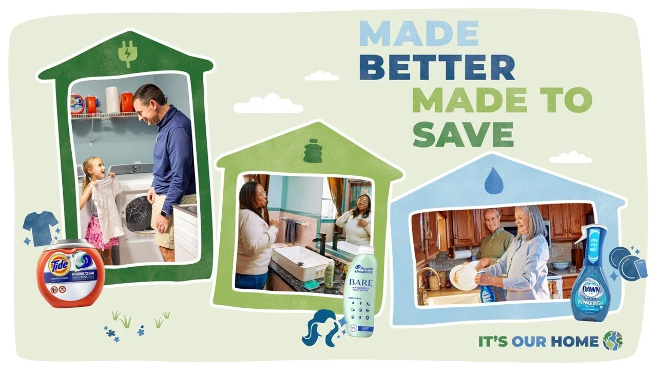 Watch P&G | #ItsOurHome | Made Better. Made to Save.