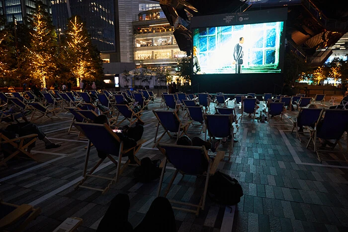 Tribeca festival stage