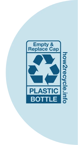How2Recycle Plastic Bottle Label