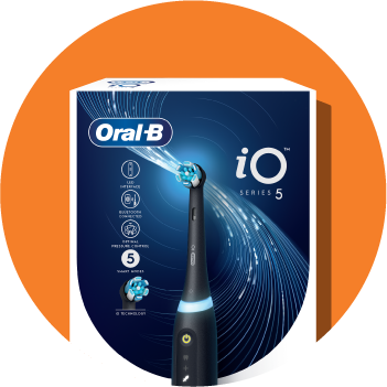 Oral-B iO 5 power toothbrush in box