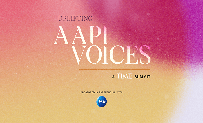 Uplifting AAPI Voices, a Time Summit, presented in partnership with P&G