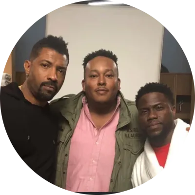 Group photo of three men