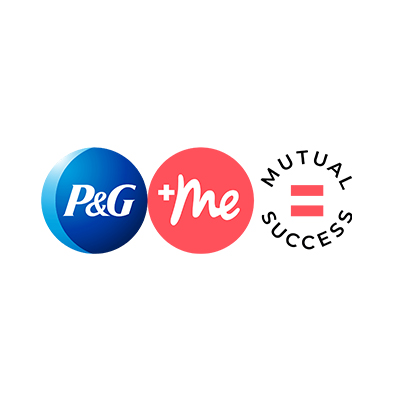 P&G + me logo