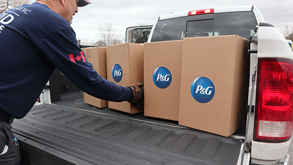 P&G Canada steps up to join COVID-19 relief efforts