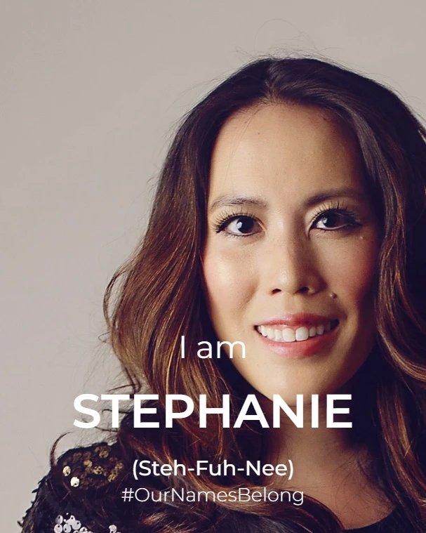 Photo of Stephanie, phonetically spelt Steh-Fuh-Nee