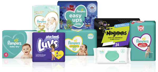 P&G DISTRUBUTING PAMPERS EASY UPS 3700076552, 49% OFF