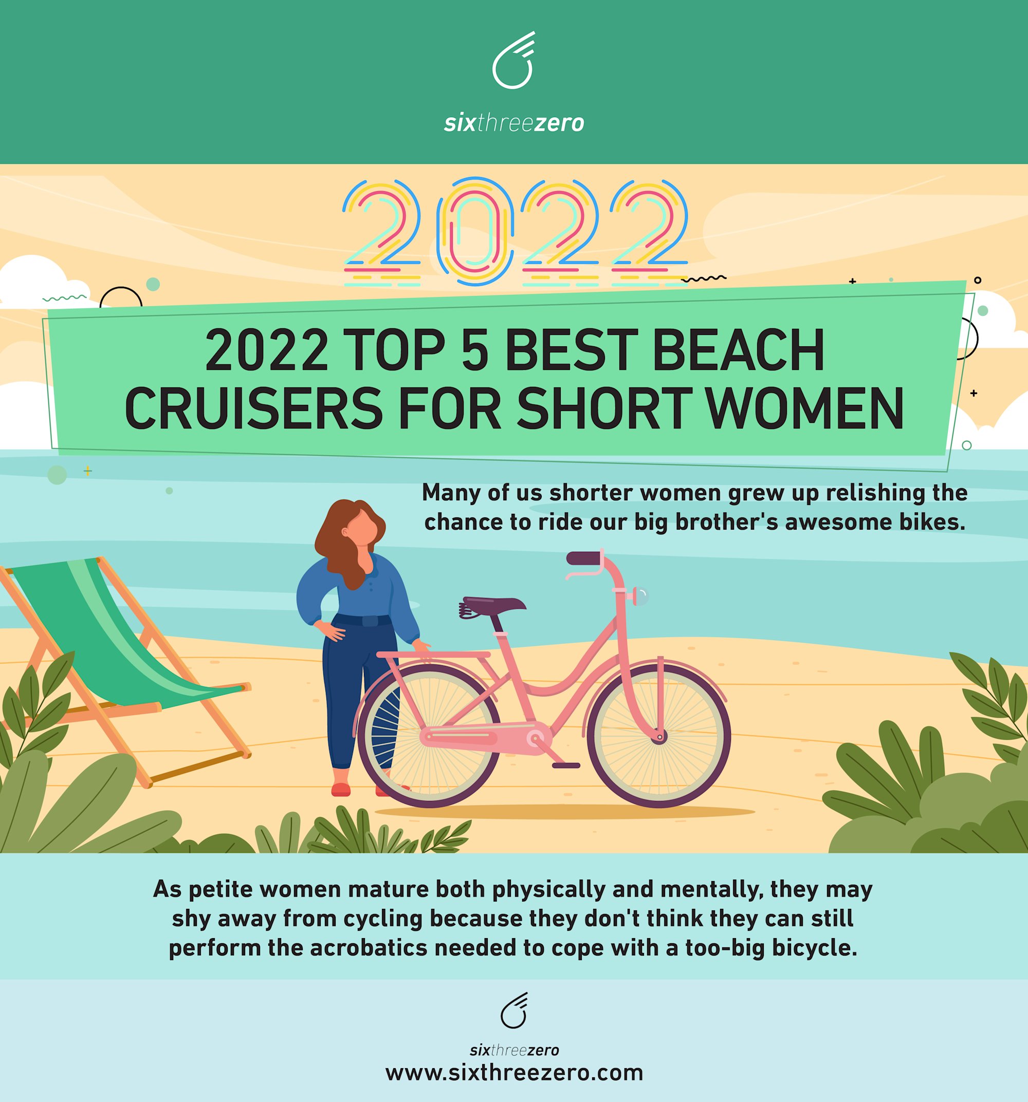 2022 Top 5 Best Beach Cruisers for Short Women Stylish and