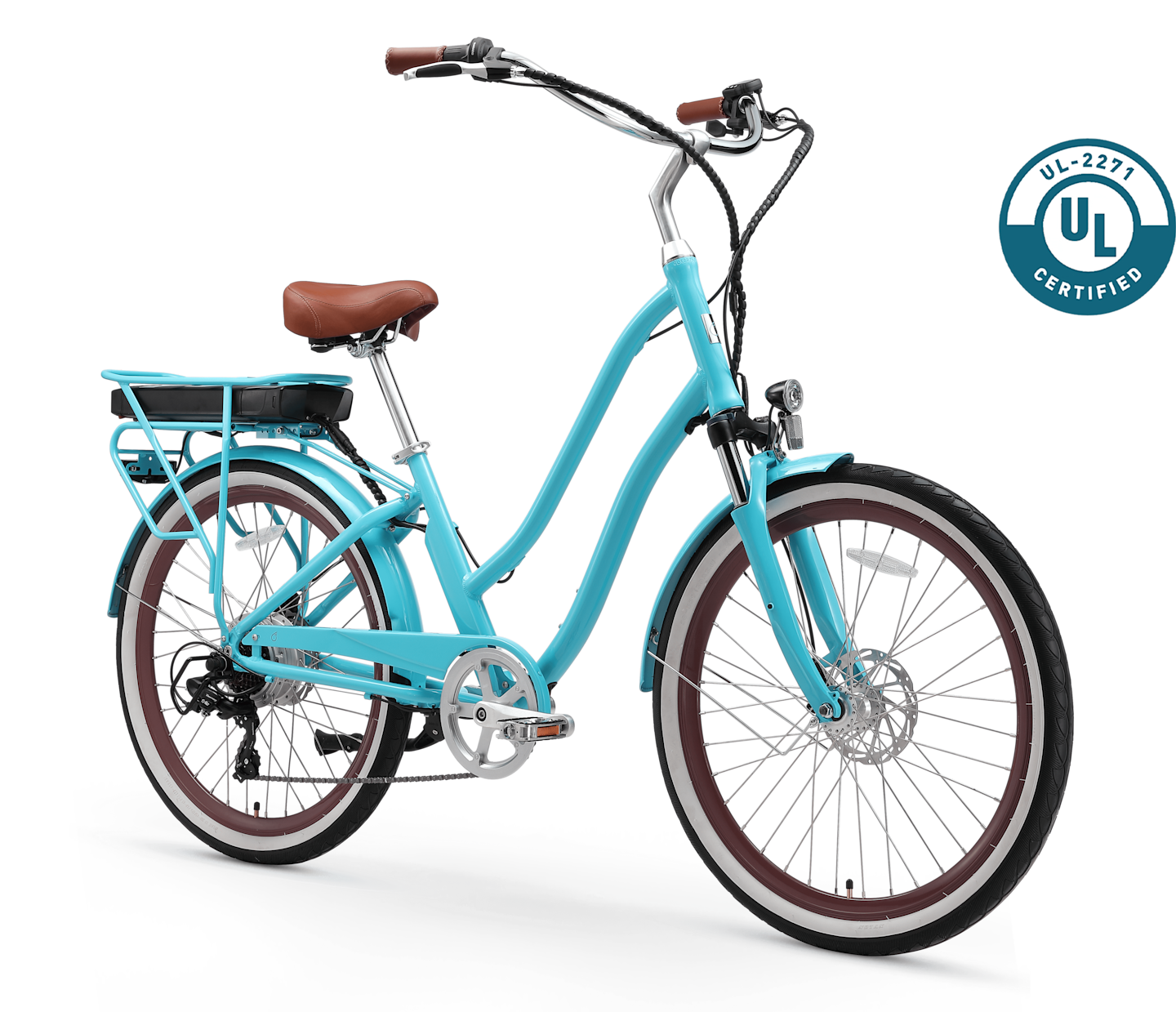 Sixthreezero Hybrid Electric Bike With Pedal Assist 26 Inch