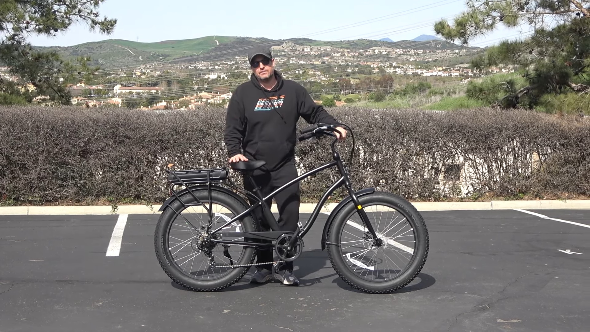 Fat bikes store on pavement