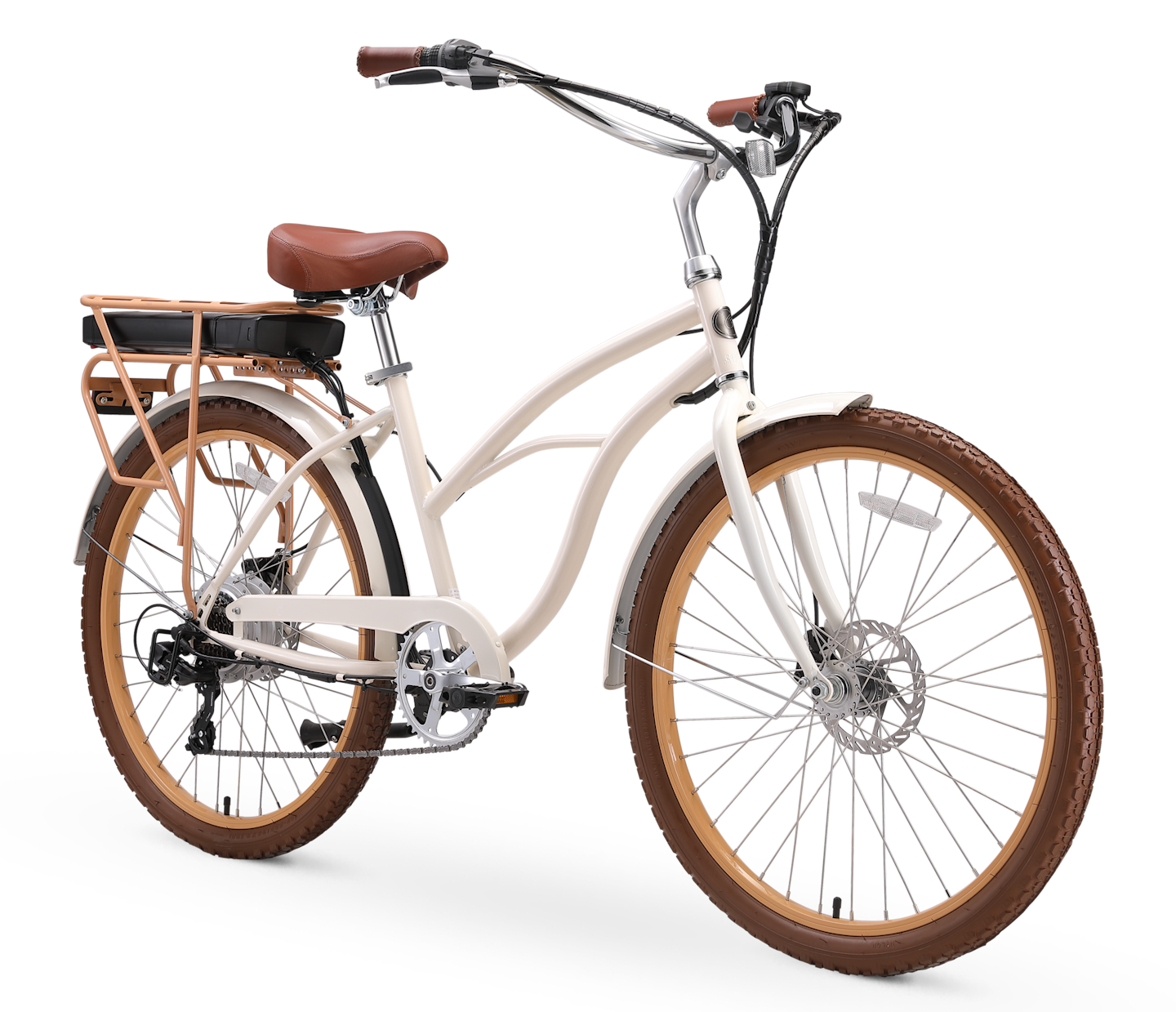 Around the Block NEW Women's Electric Beach Cruiser Bike