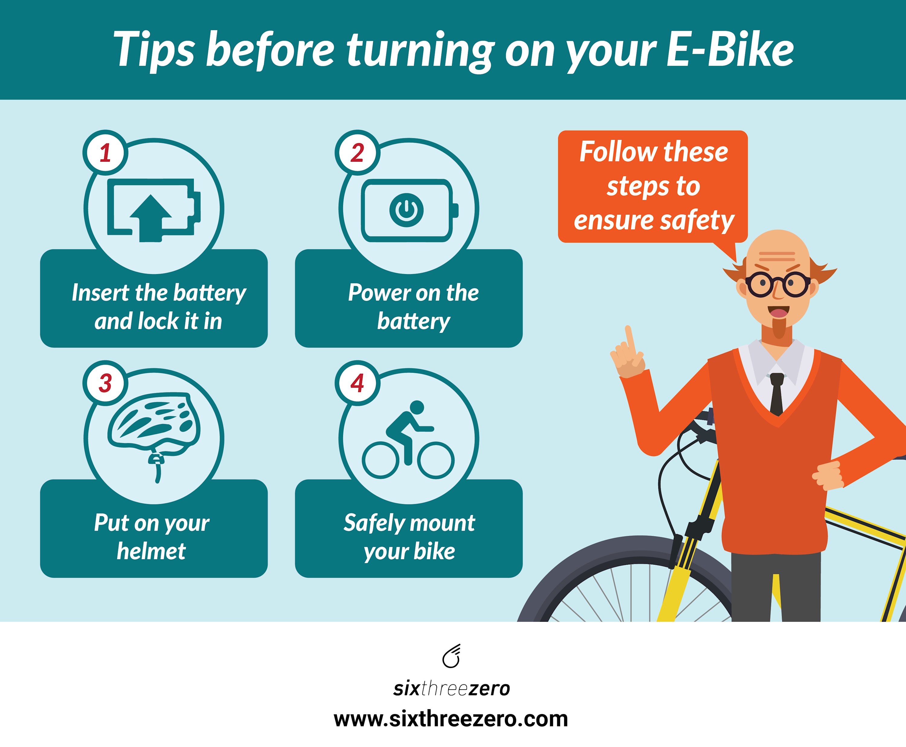 Electric Bike Safety Tips A StepbyStep Guide on How to Turn On Your EBike
