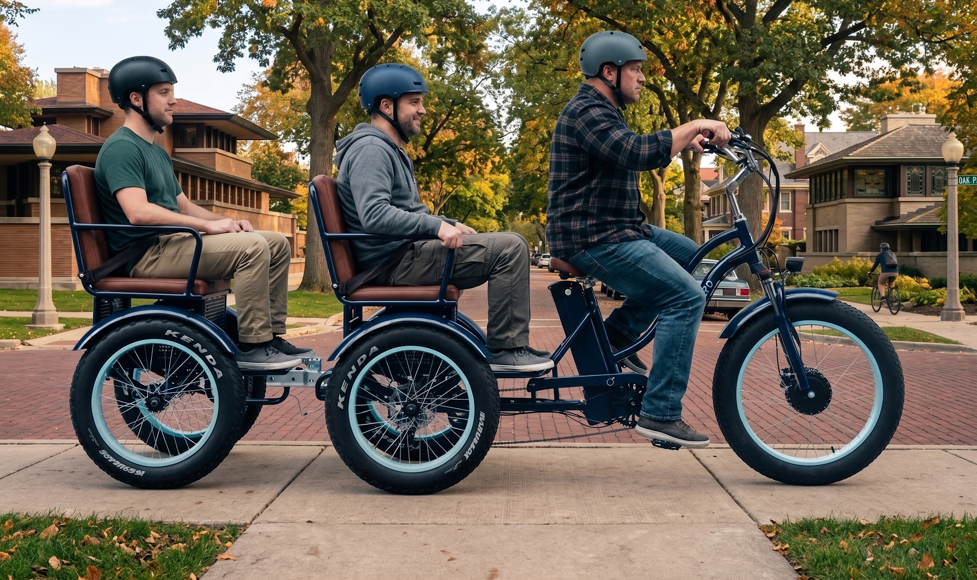 Can an Electric Rickshaw Handle 600+ lbs? Real-World Test With 3 Adult ...