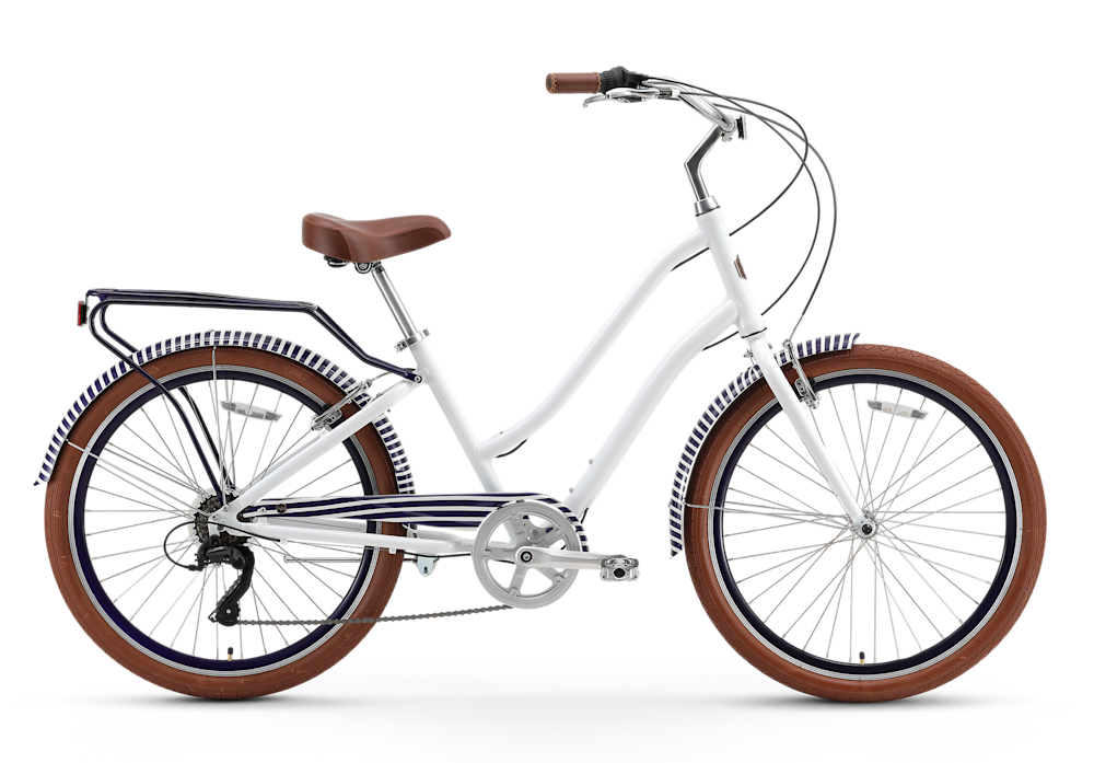 Sixthreezero 7 speed women's hybrid sales comfort bike