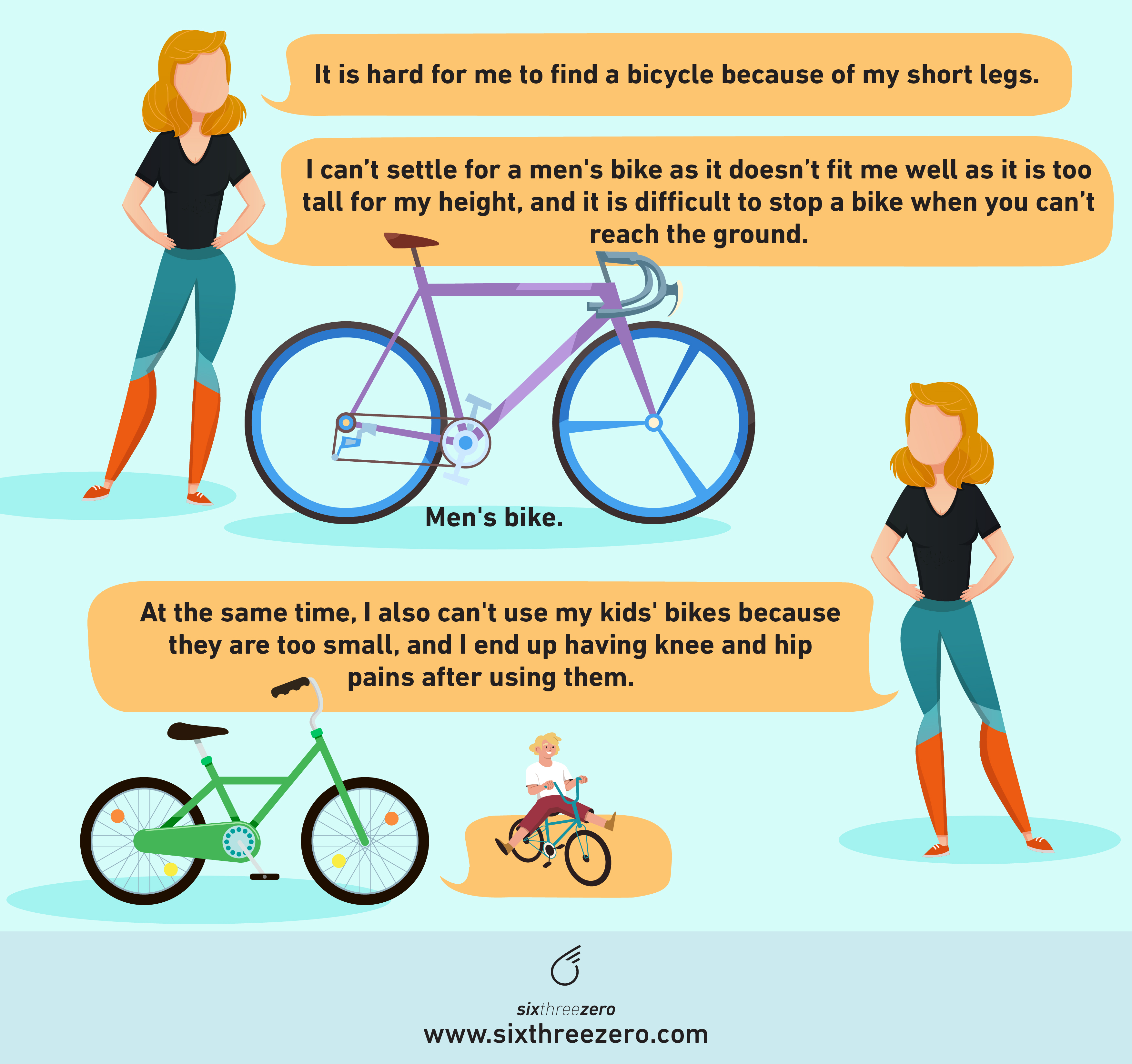 Bikes for petite online women