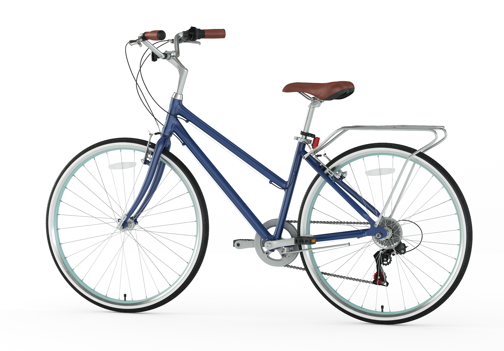 sixthreezero explore your range women's 7 speed commuter hybrid bike