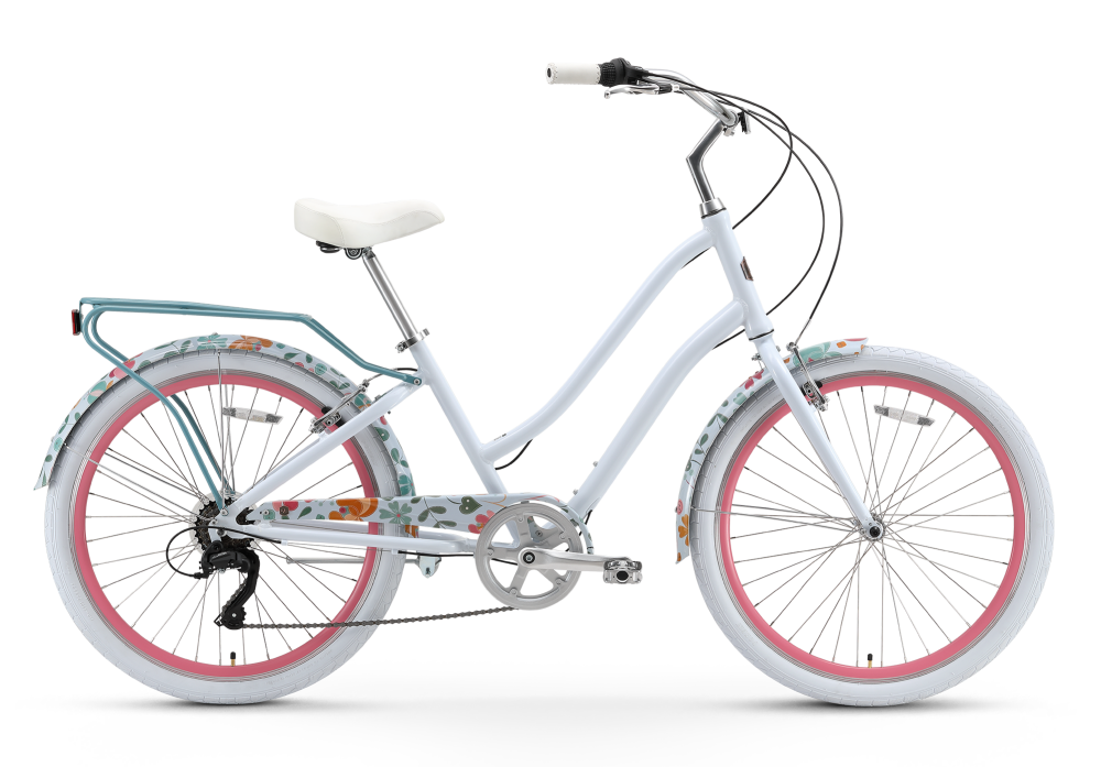 A O Frida Limited 7 Speed Step Through Touring Hybrid Bicycle