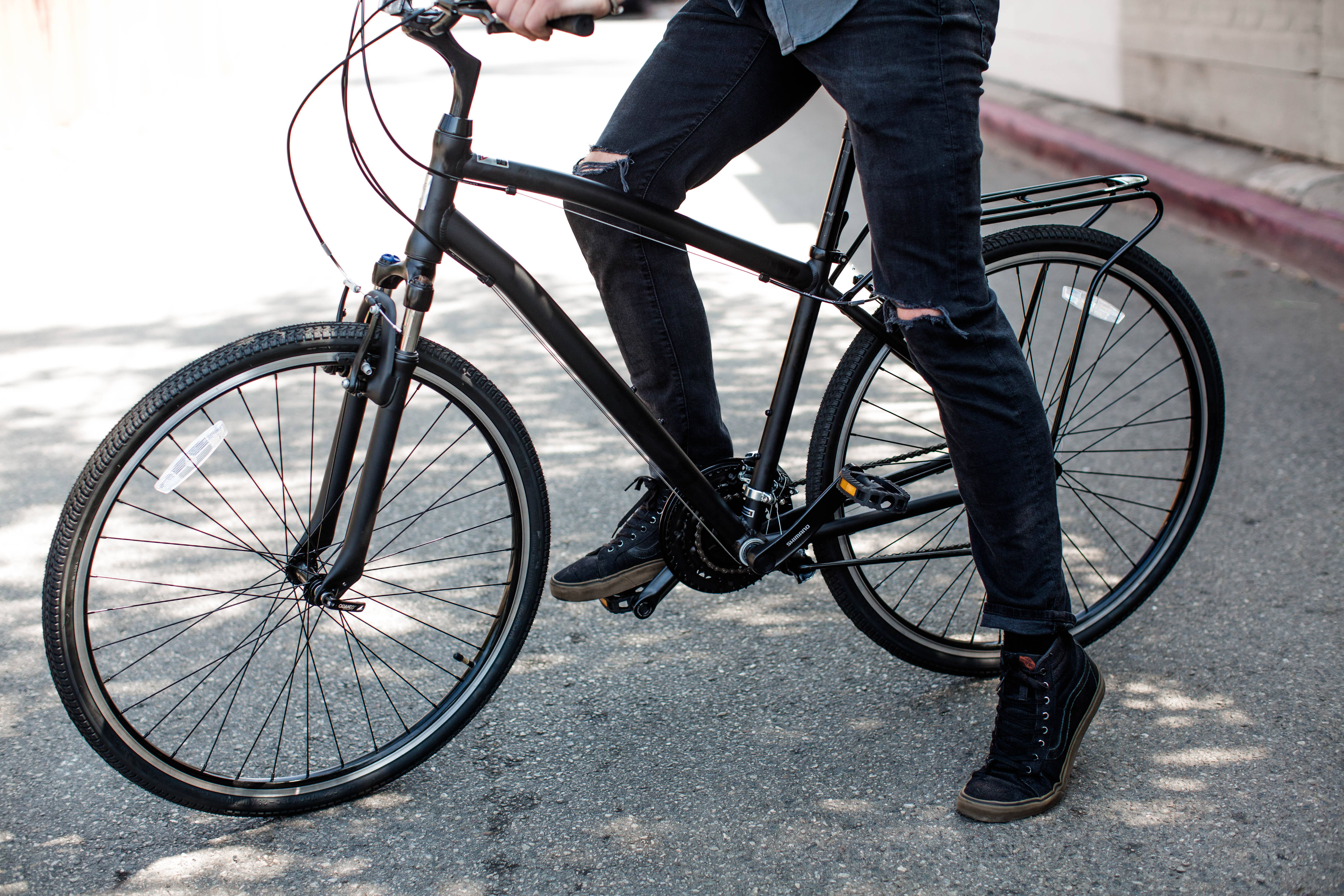 Men's step through discount bike