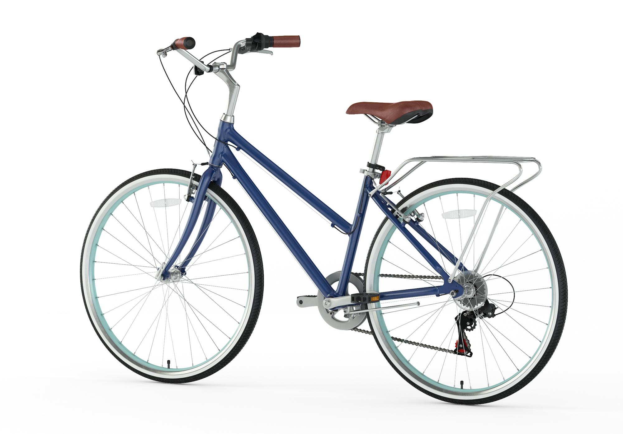 sixthreezero explore your range women's 7 speed commuter hybrid bike