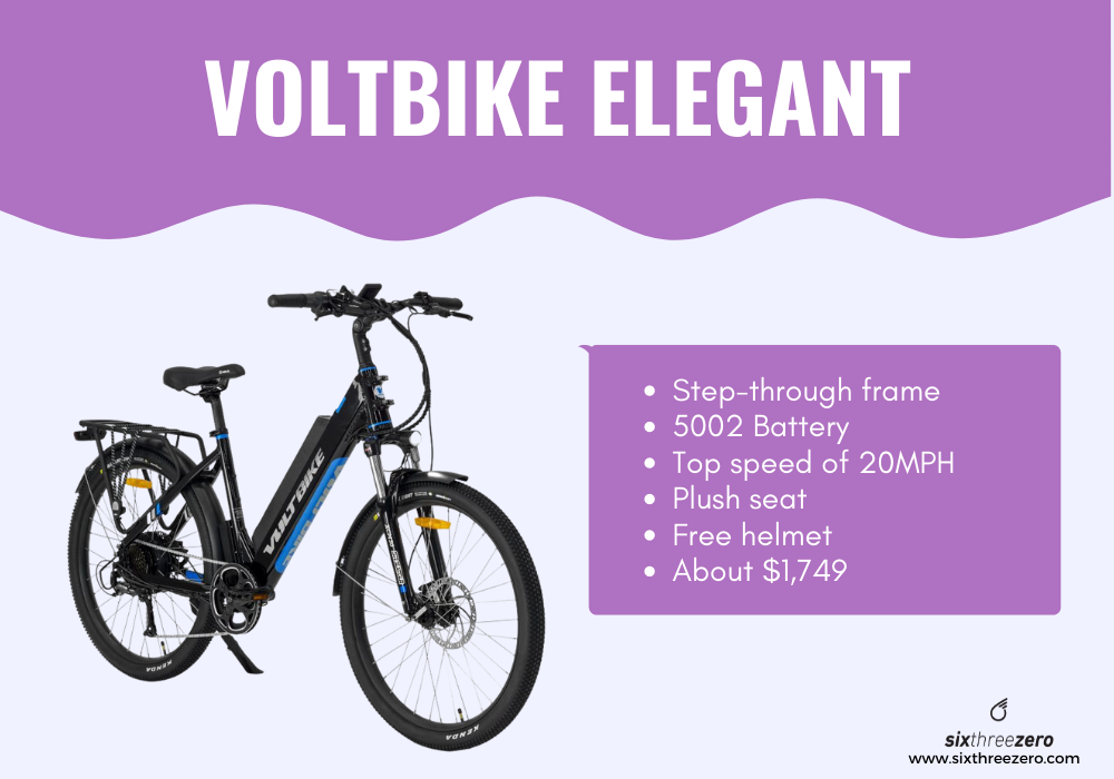 voltbike elegant electric bike for seniors