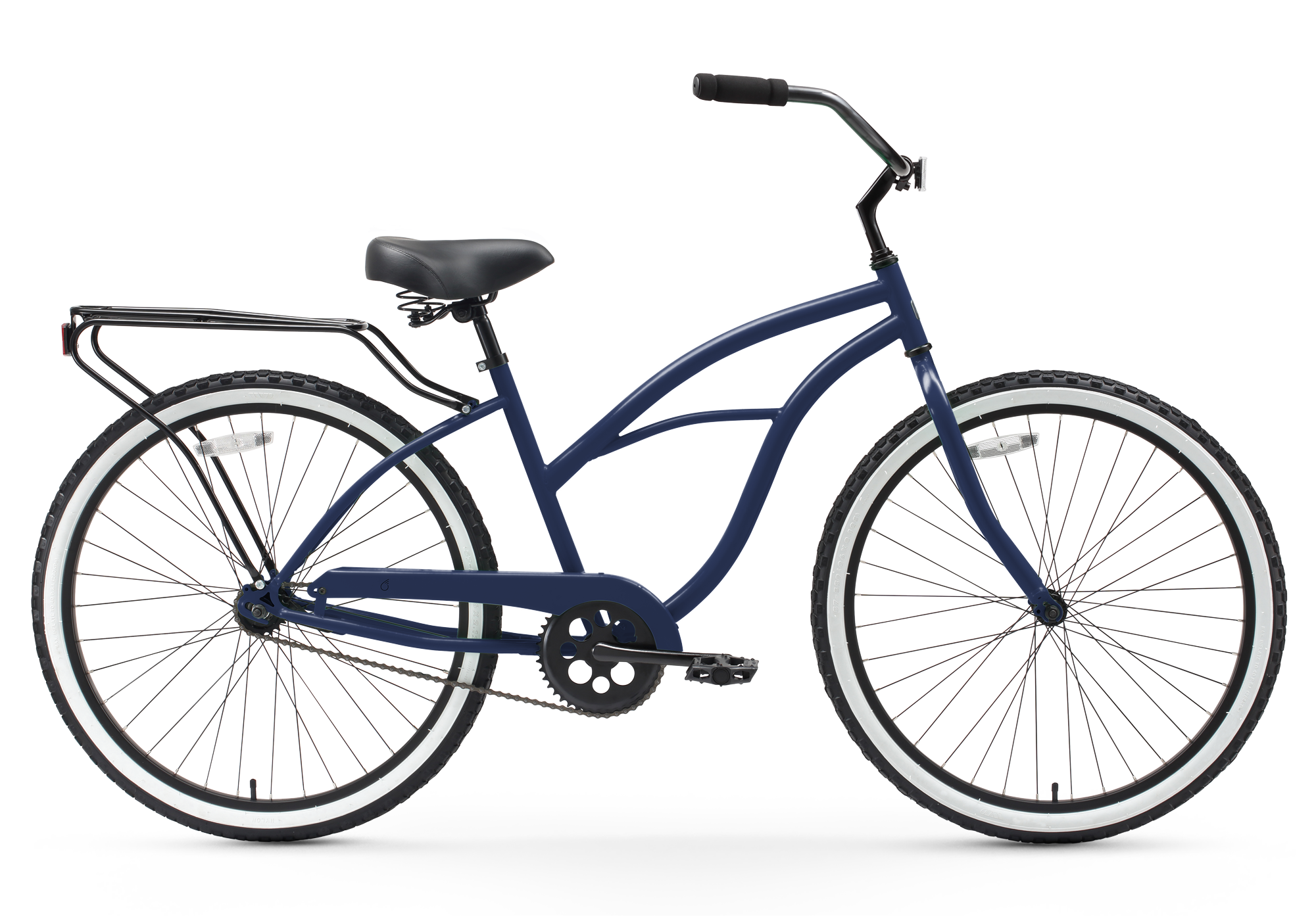YUEBM Adult Shimano 7 Speed Cruiser Bikes,26 Inch Ladies City Bicycle,with Bell and Assembly Tool,Women Commuter Bike 