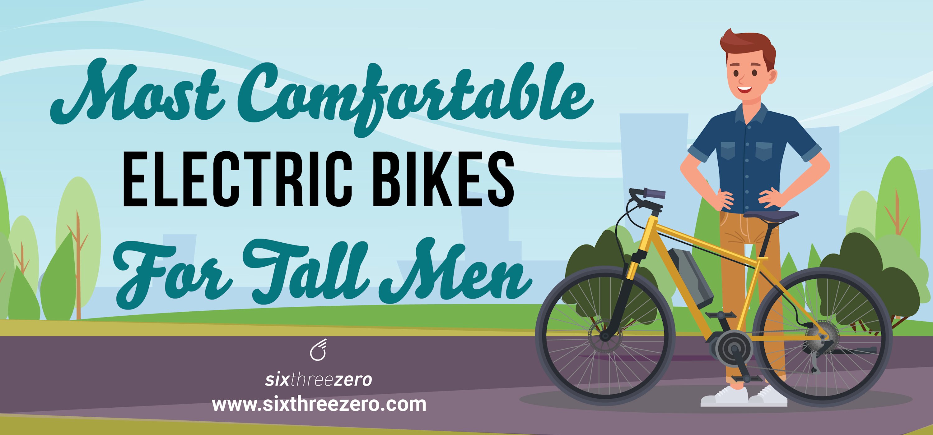 Most Comfortable Electric Bikes For Tall Men Fat Tire eBike For Tall