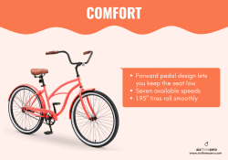 adult women bike size