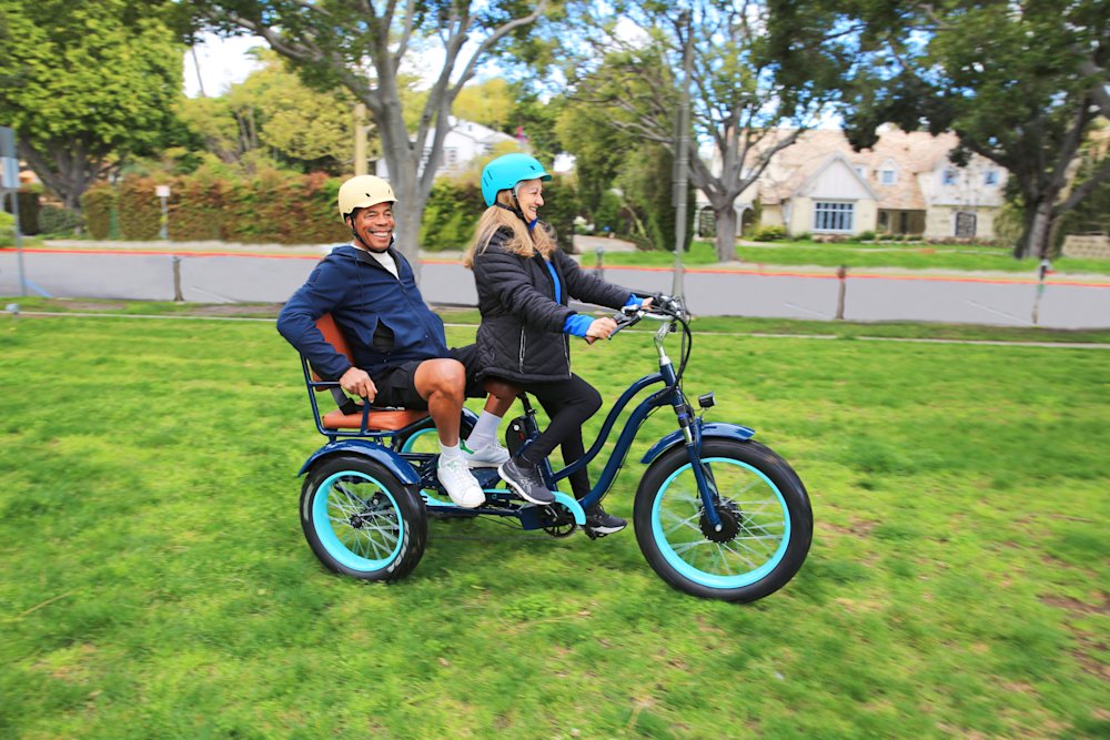 Safety First: EVRYjourney Electric Tricycle Rickshaw 750W with ...