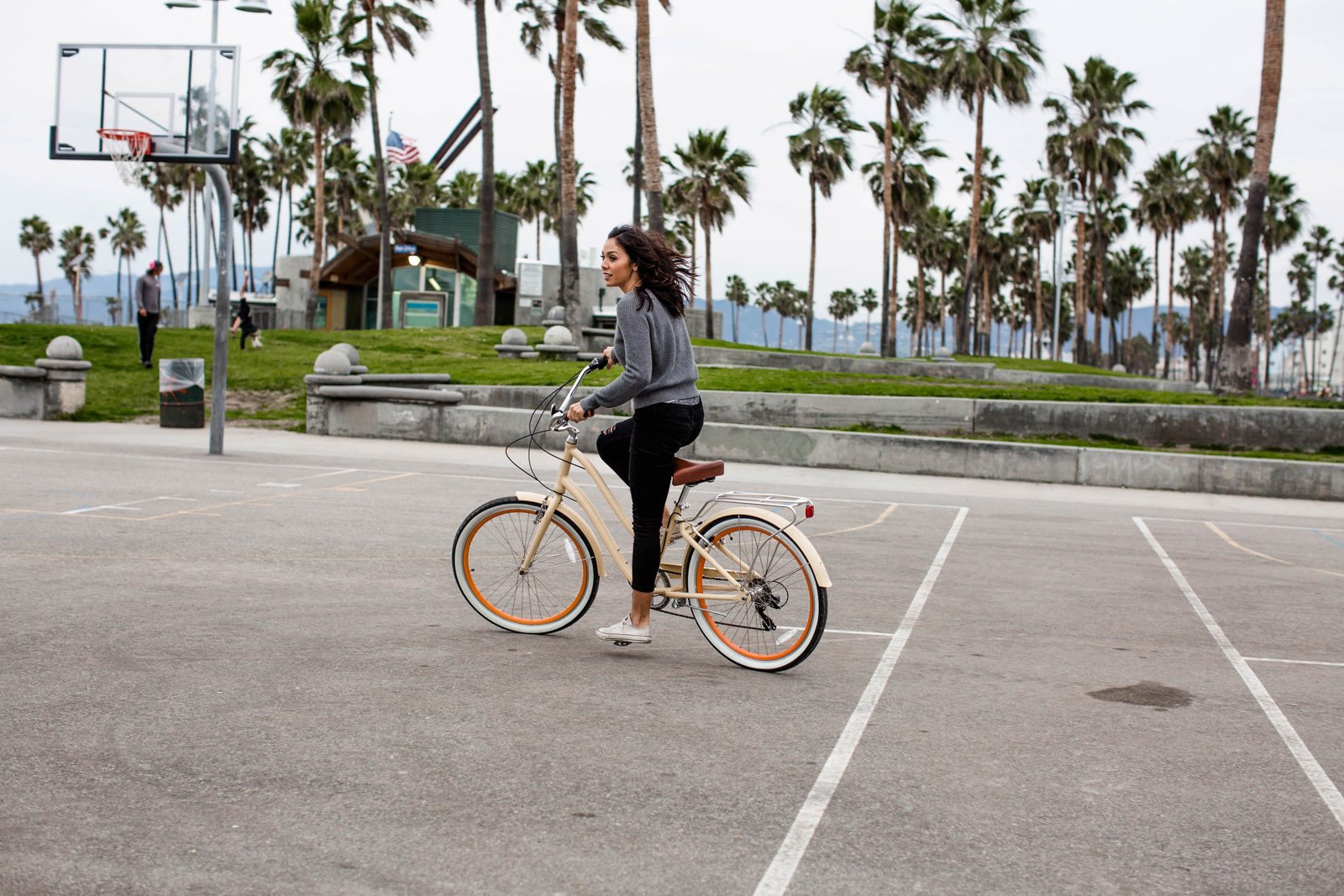 Flat store foot bikes