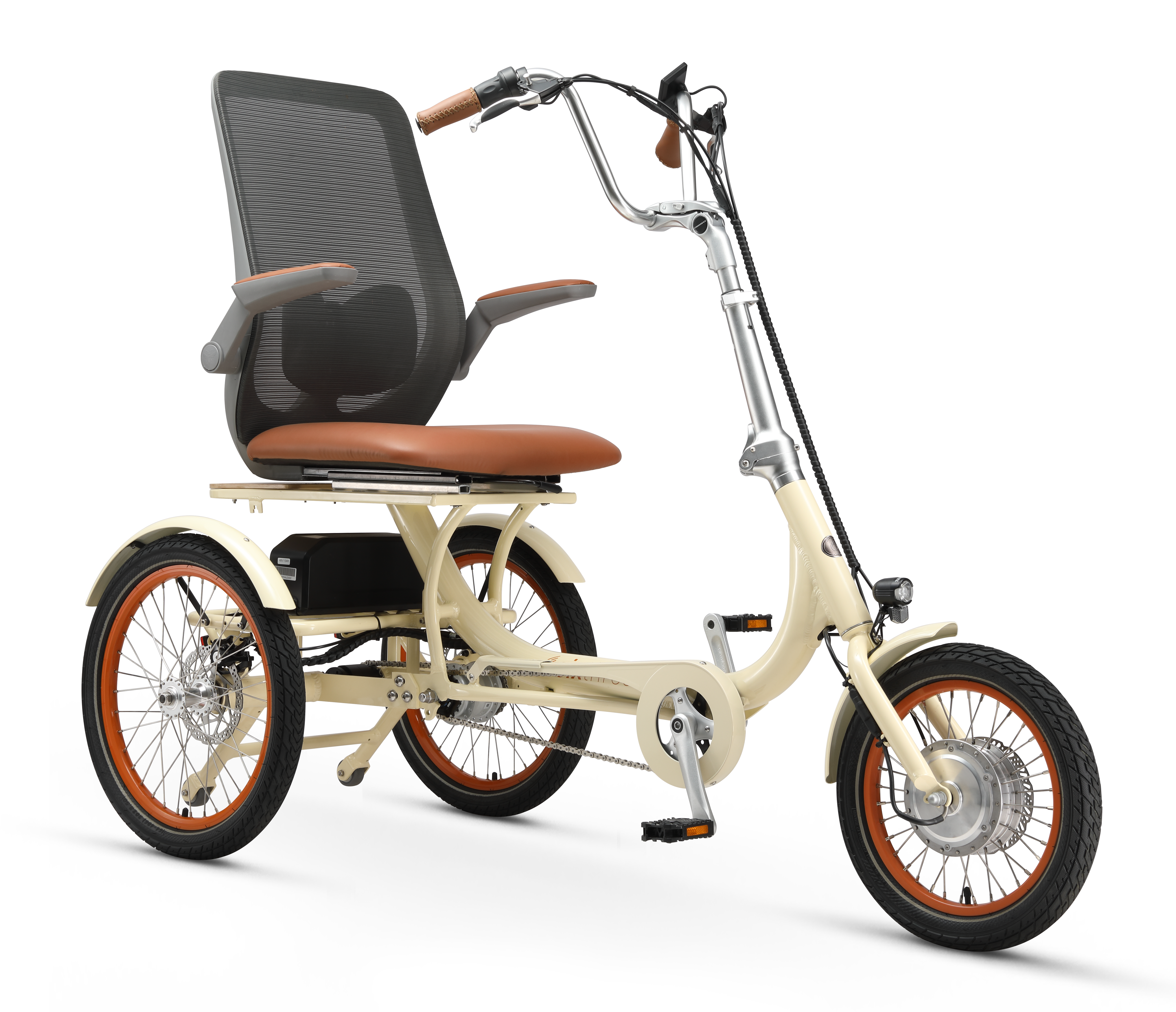 Simple Glide 500W Recumbent E Trike