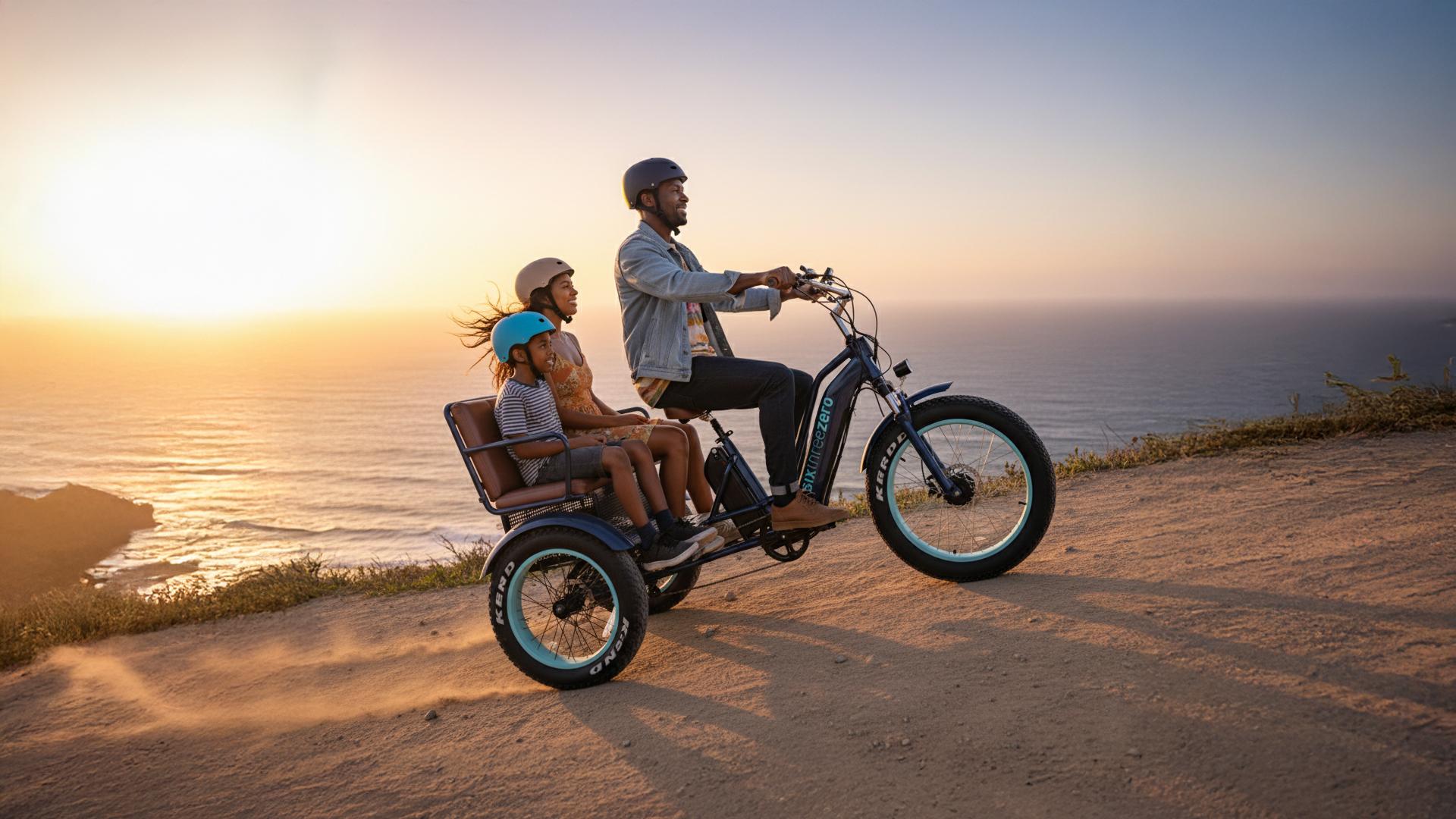 EVRYjourney EBike Rickshaw Dual 750w (Max 1500w, Dual Battery, Total 42ah)