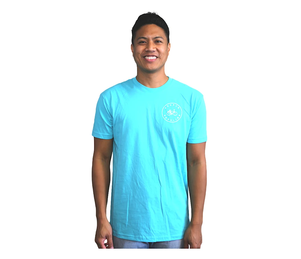 sixthreezero Pastel Turquoise 100% Cotton Unisex Shirt