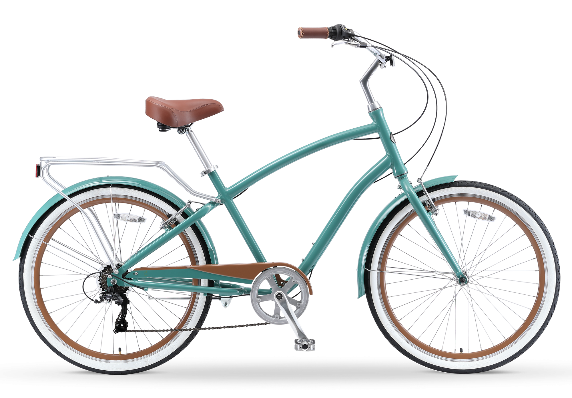 sixthreezero men's evryjourney hybrid cruiser bicycle