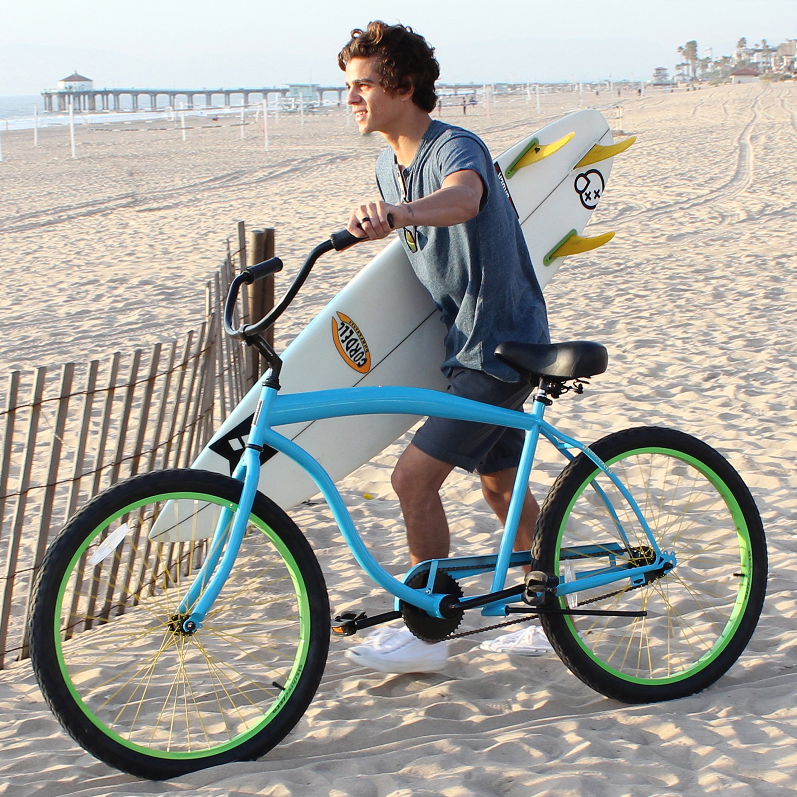 Beach cruiser for 300 lbs man hot sale